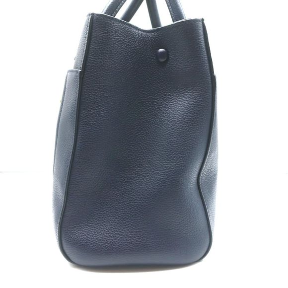 Chanel 17C Neo Executive Small Shopper Tote Navy Leather Shoulder Bag - Picture 4 of 12